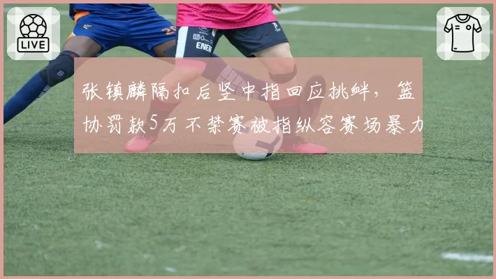 张镇麟隔扣后竖中指回应挑衅，篮协罚款5万不禁赛被指纵容赛场暴力